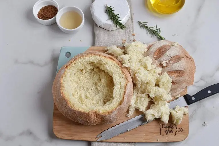 Step 2 - Baked Brie in a Sourdough Bread Bowl