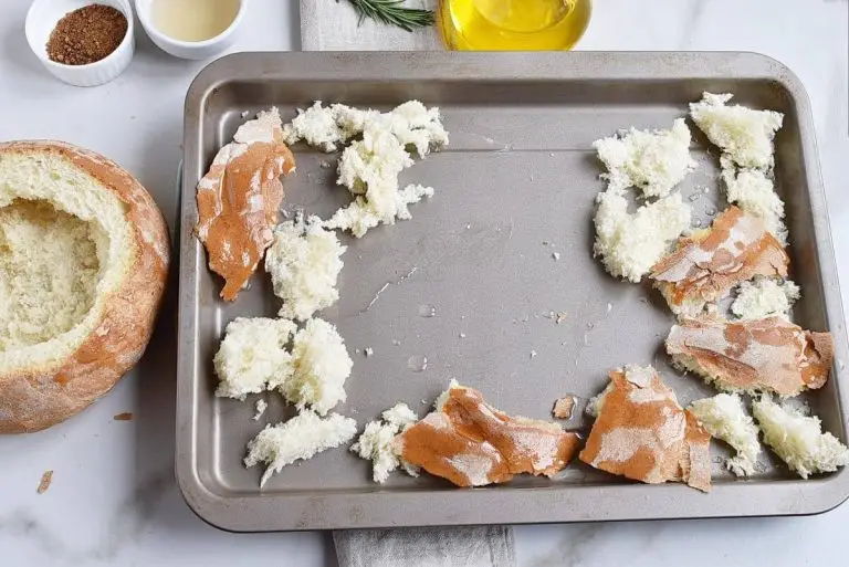 Step 3 - Baked Brie in a Sourdough Bread Bowl