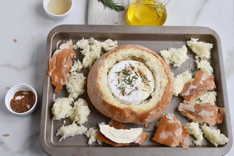 Step 6 - Baked Brie in a Sourdough Bread Bowl