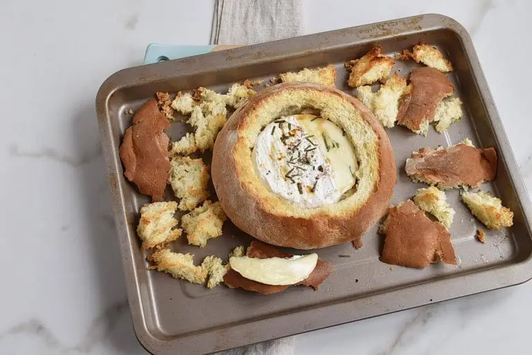 Step 7 - Baked Brie in a Sourdough Bread Bowl
