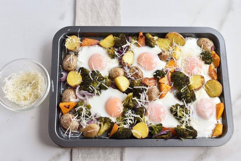 Step 8 - Baked Eggs with Roasted Vegetables