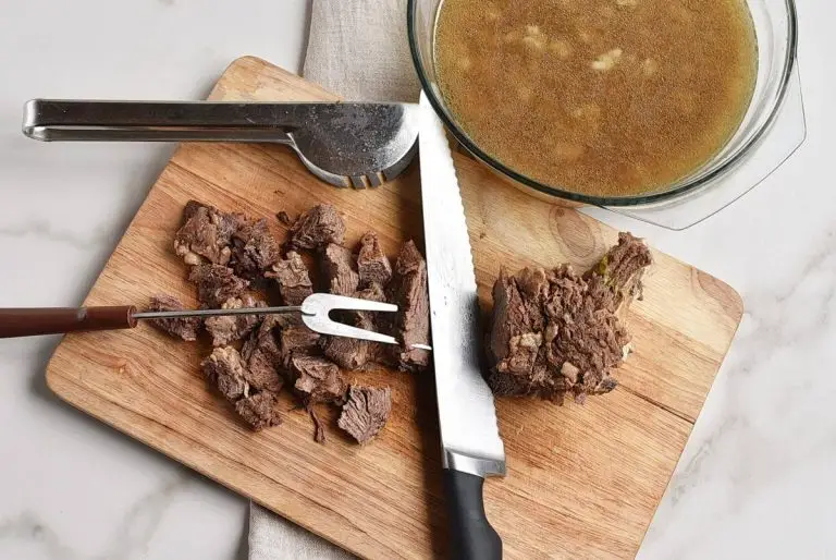Step 1 - Beef Barley Vegetable Soup