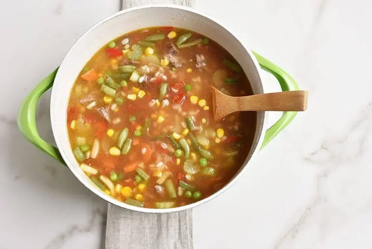 Step 4 - Beef Barley Vegetable Soup