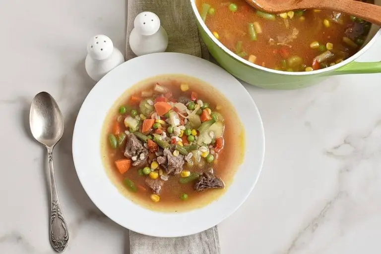 Step 5 - Beef Barley Vegetable Soup
