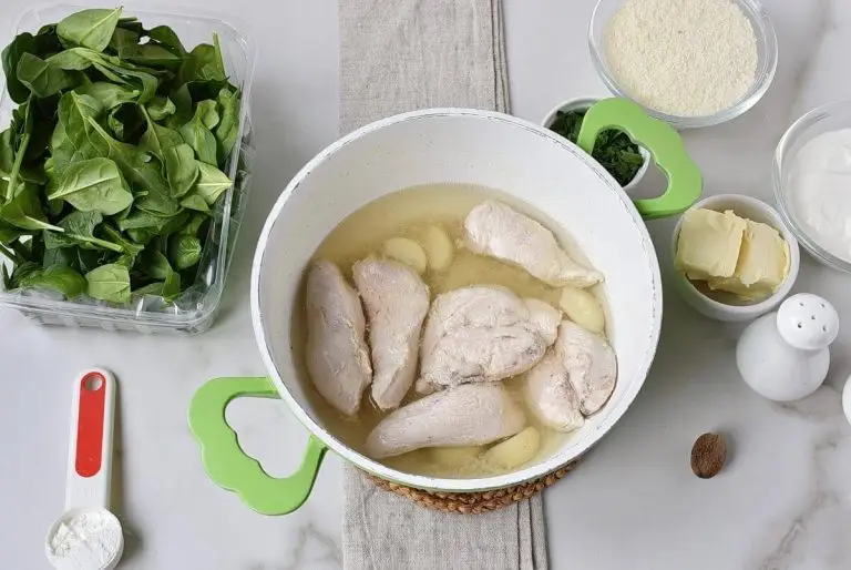 Step 3 - Butternut Squash Alfredo with Chicken & Spinach