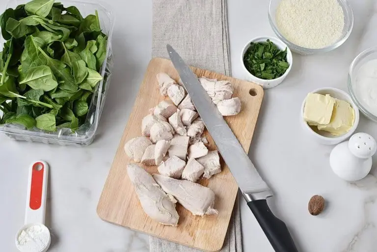 Step 5 - Butternut Squash Alfredo with Chicken & Spinach