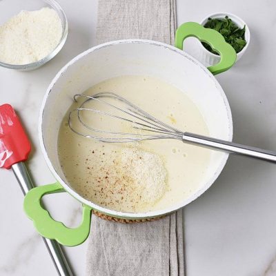 Butternut Squash Alfredo with Chicken & Spinach recipe - step 7
