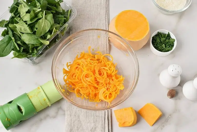 Step 2 - Butternut Squash Alfredo with Chicken & Spinach