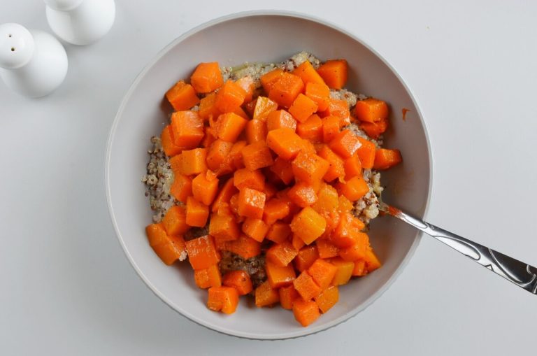 Step 7 - Butternut Squash Quinoa Salad with Pumpkin Seeds