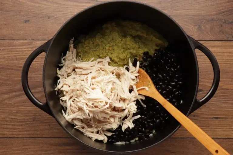 Step 3 - Chicken, Quinoa, and Black Bean Chili Verde