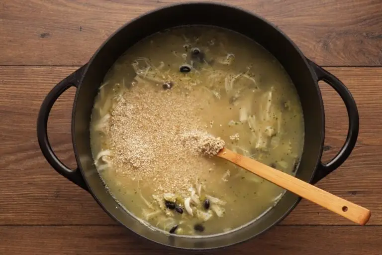 Step 4 - Chicken, Quinoa, and Black Bean Chili Verde