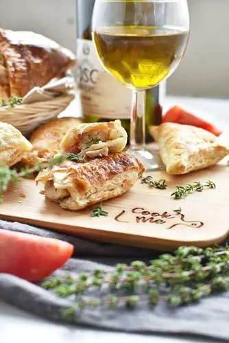 Chicken and Bacon Puffs