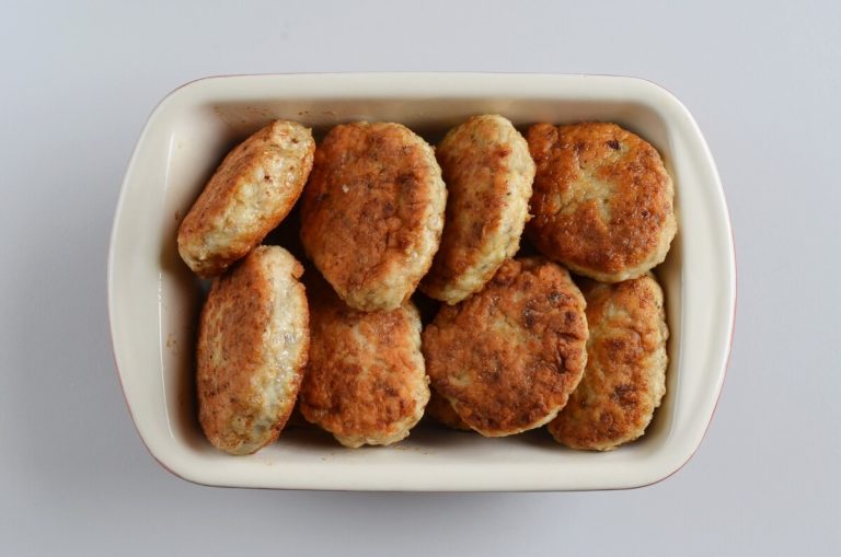 Step 6 - Chicken and Mushroom Patties (Russian Kotlety)
