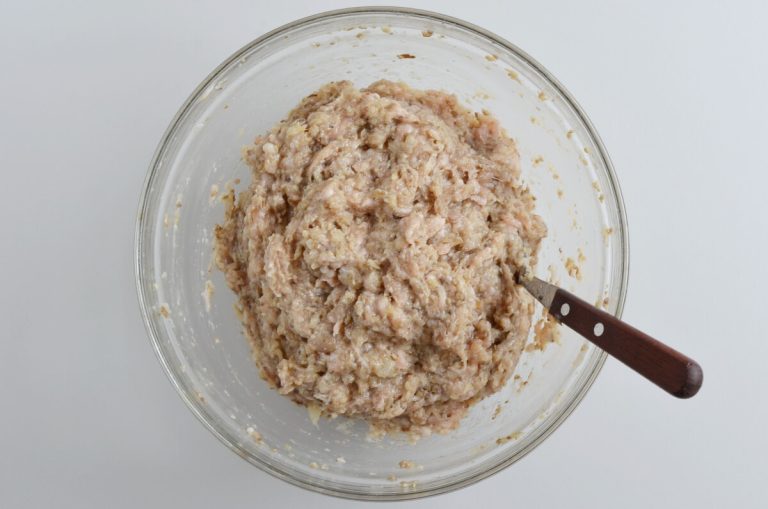 Step 2 - Chicken and Mushroom Patties (Russian Kotlety)