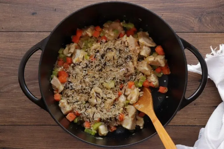 Step 3 - Chicken and Wild Rice Soup