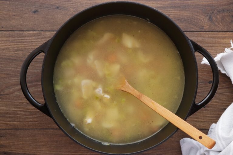 Step 4 - Chicken and Wild Rice Soup