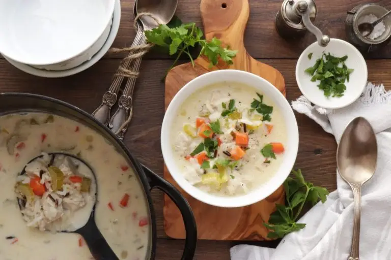 Step 7 - Chicken and Wild Rice Soup