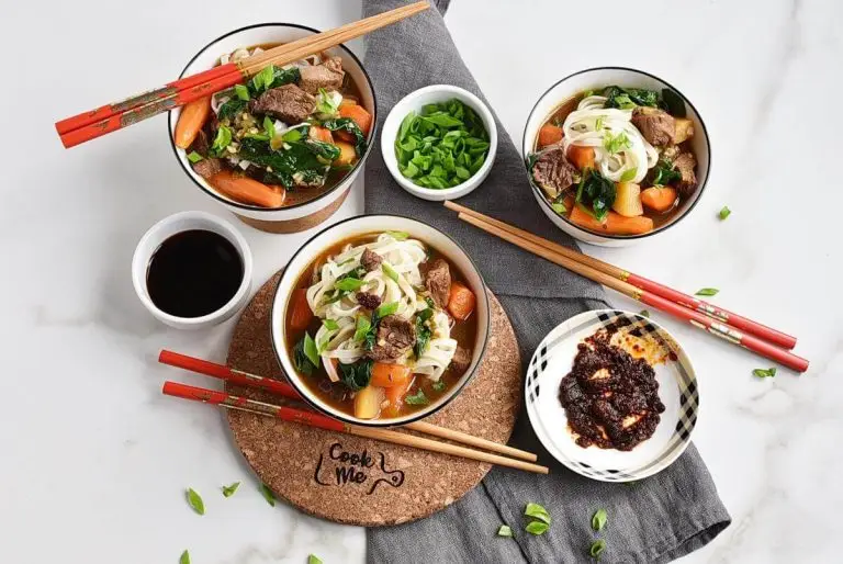 Step 8 - Chinese Hot Pot of Beef and Vegetables