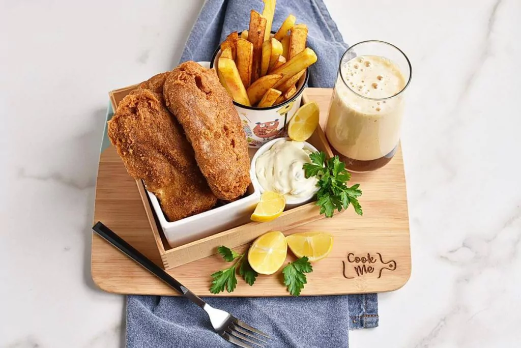 How to serve Classic British Fish and Chips