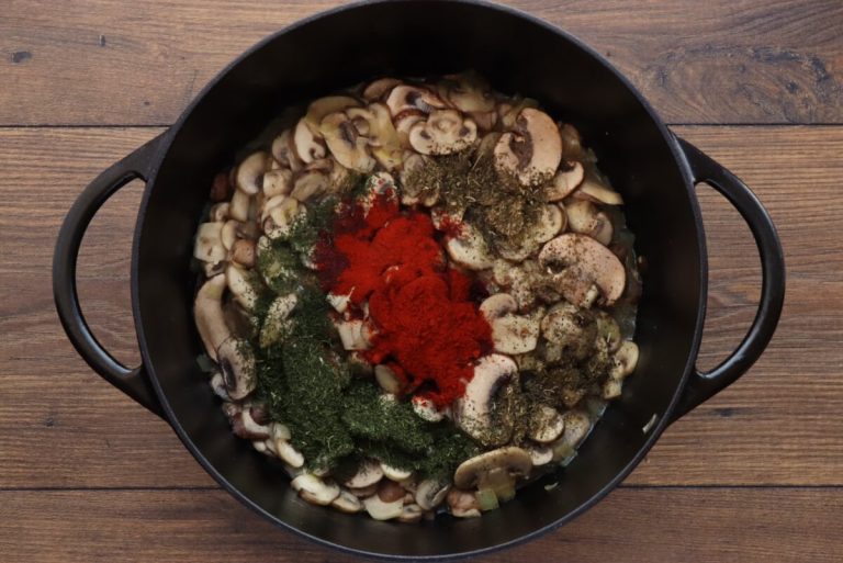 Step 2 - Creamy Hungarian Mushroom Soup