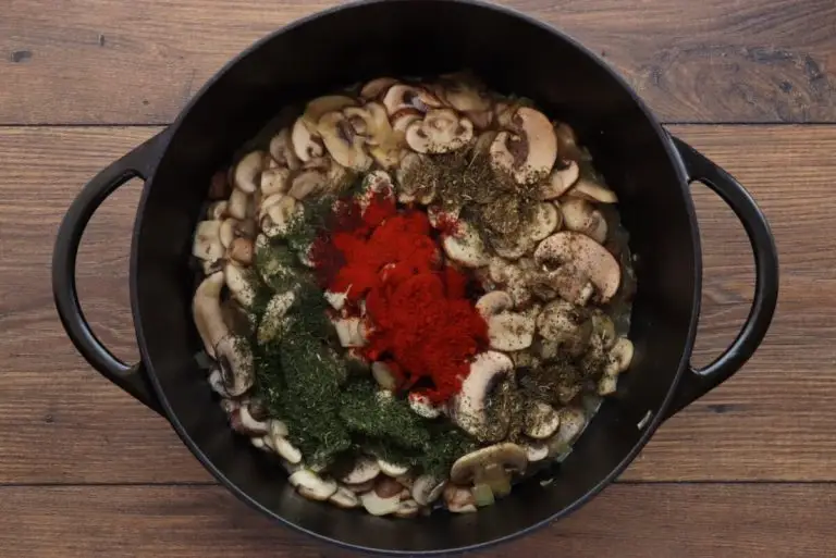 Step 2 - Creamy Hungarian Mushroom Soup