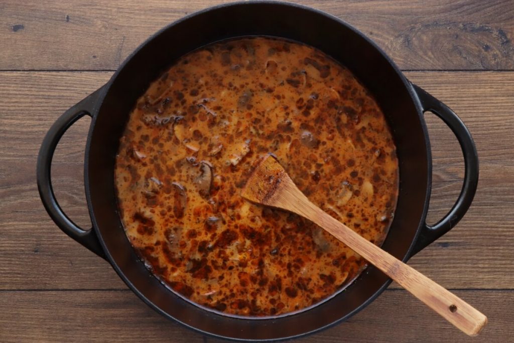 Creamy Hungarian Mushroom Soup recipe - step 6