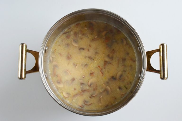 Step 4 - Creamy Vegan Hungarian Mushroom Soup