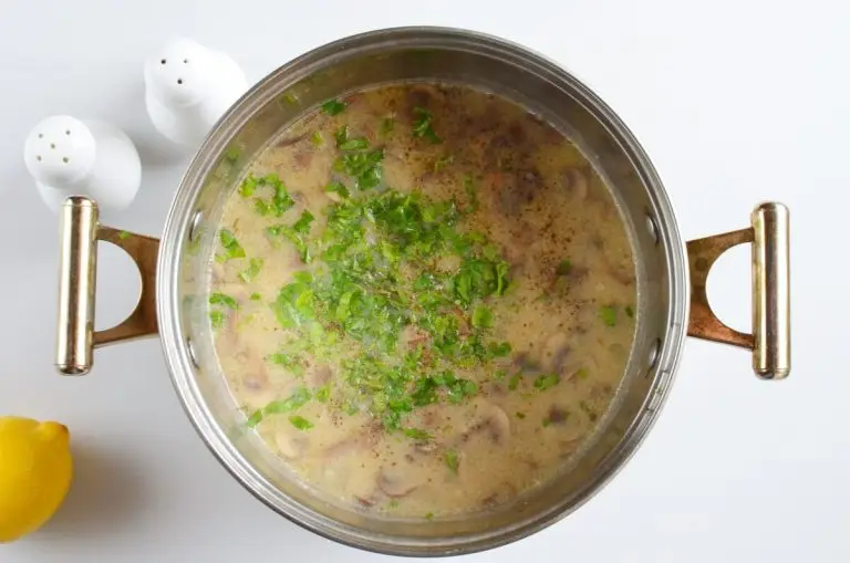 Step 5 - Creamy Vegan Hungarian Mushroom Soup