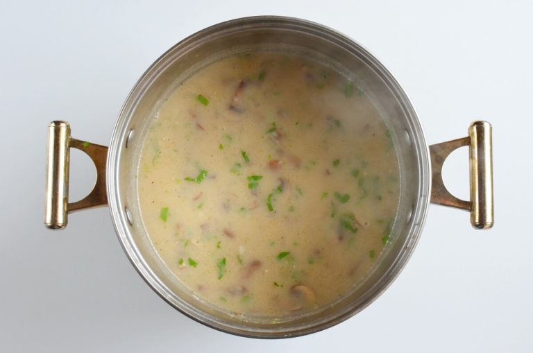 Step 6 - Creamy Vegan Hungarian Mushroom Soup