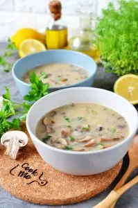 Creamy Vegan Hungarian Mushroom Soup