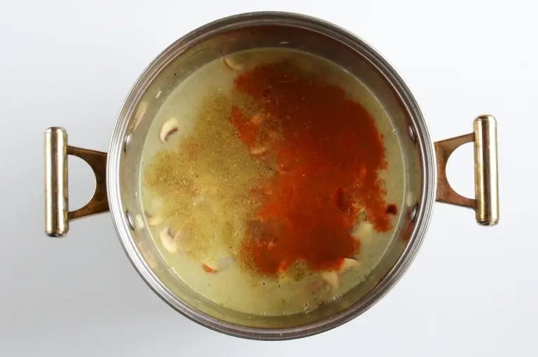 Step 3 - Creamy Vegan Hungarian Mushroom Soup