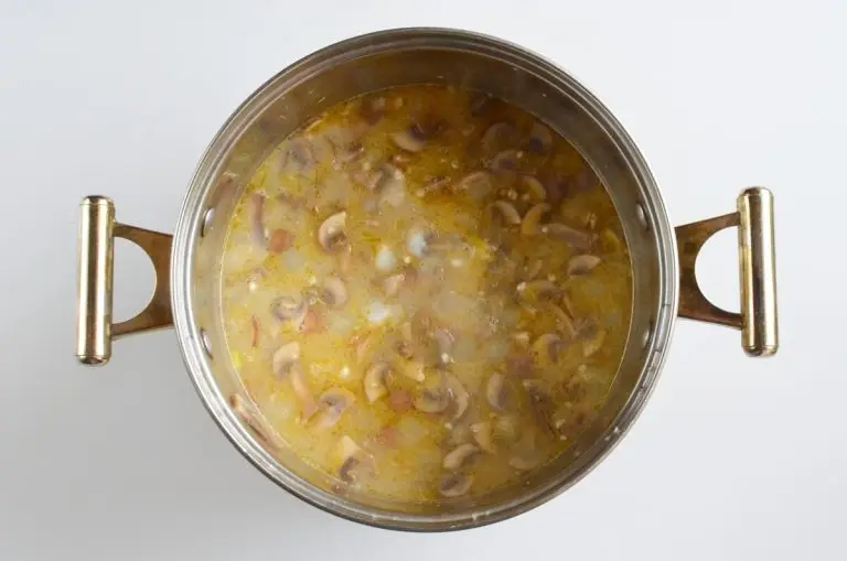 Step 4 - Creamy Vegan Hungarian Mushroom Soup