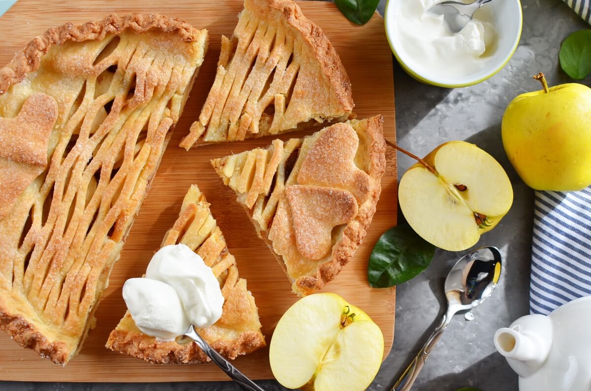 Crusty Apple Pie Recipe-How To Make Crusty Apple Pie-Delicious Crusty Apple Pie