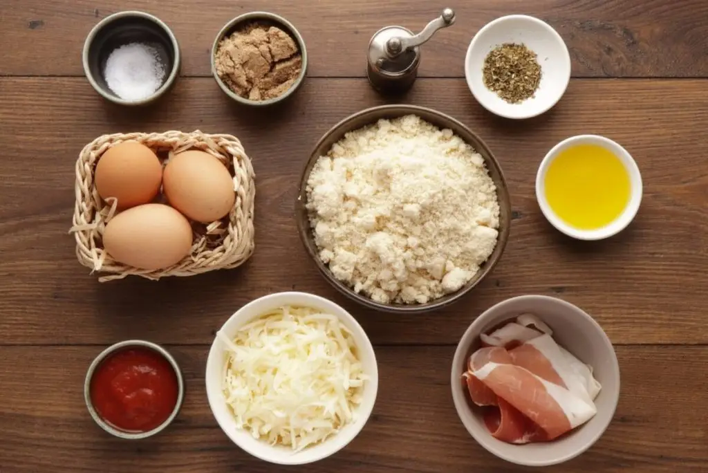 Ingredients for Gluten-Free Keto Pizza Dough