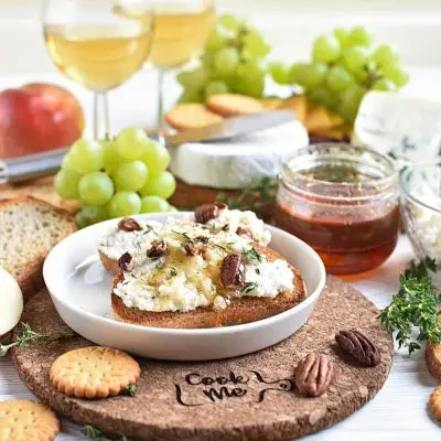 Goat Cheese Crostini Recipes–Homemade Goat Cheese Crostini–Eazy Goat Cheese Crostini