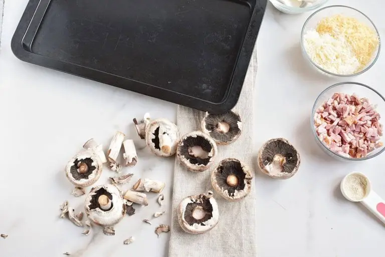 Step 2 - Ham & Cheese Stuffed Mushrooms