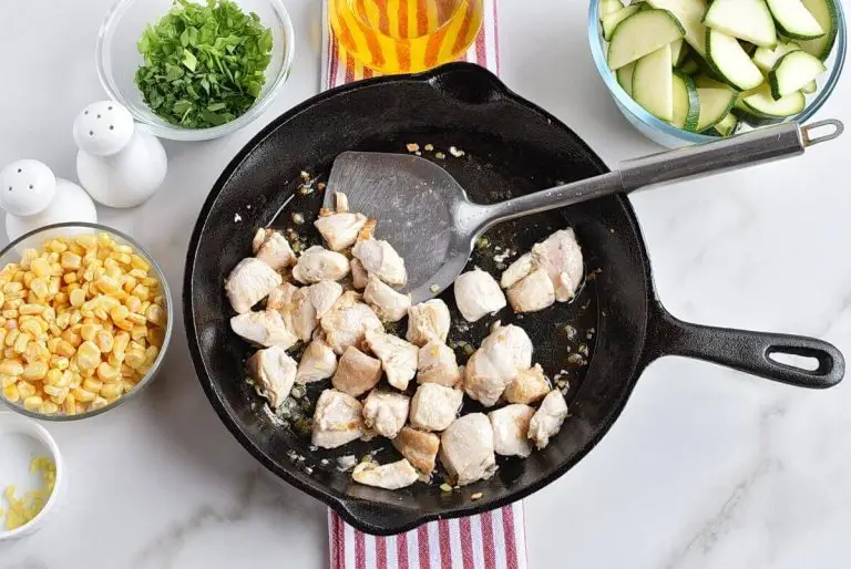 Step 2 - Healthy Chicken Zucchini and Corn