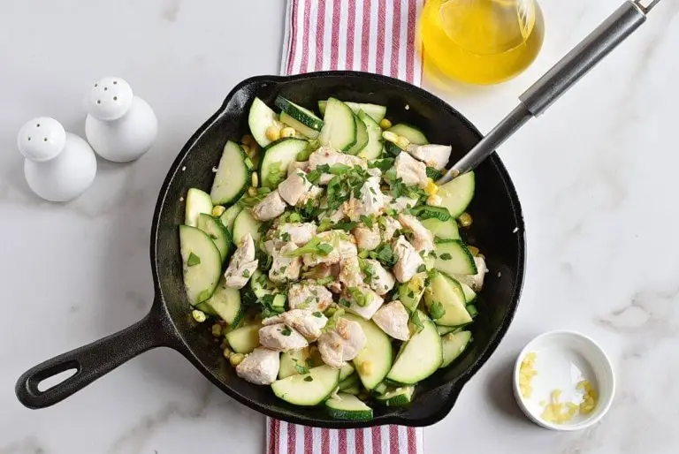 Step 4 - Healthy Chicken Zucchini and Corn