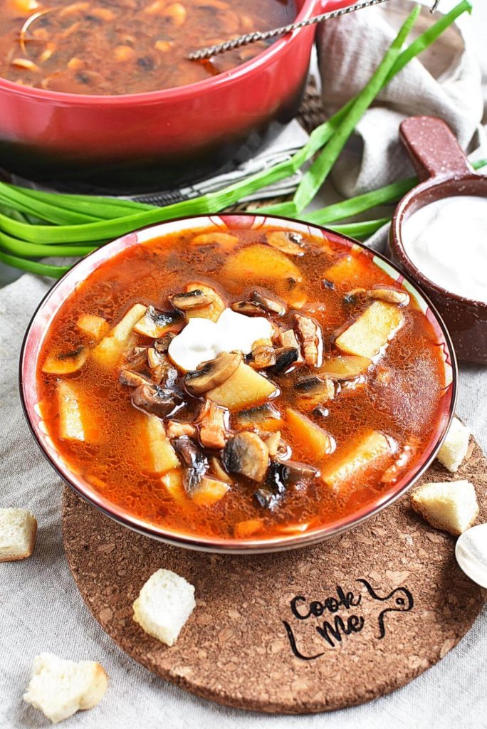 Hungarian Mushroom and Potato Soup