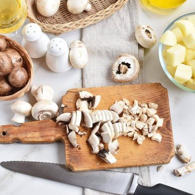 Hungarian Mushroom and Potato Soup recipe - step 2