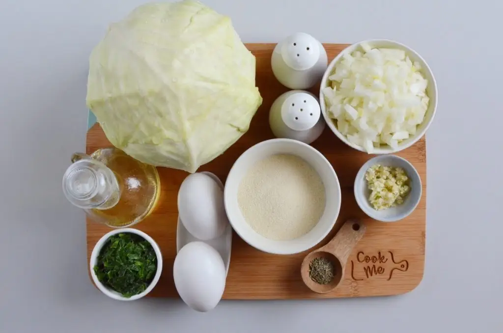 Ingredients for Indian Cabbage Cutlets