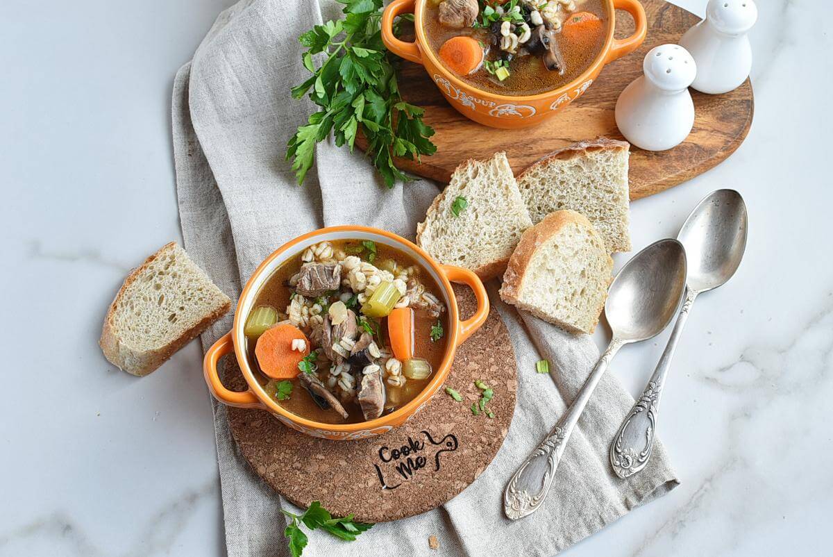 Instant Pot Beef аnd Barley Soup