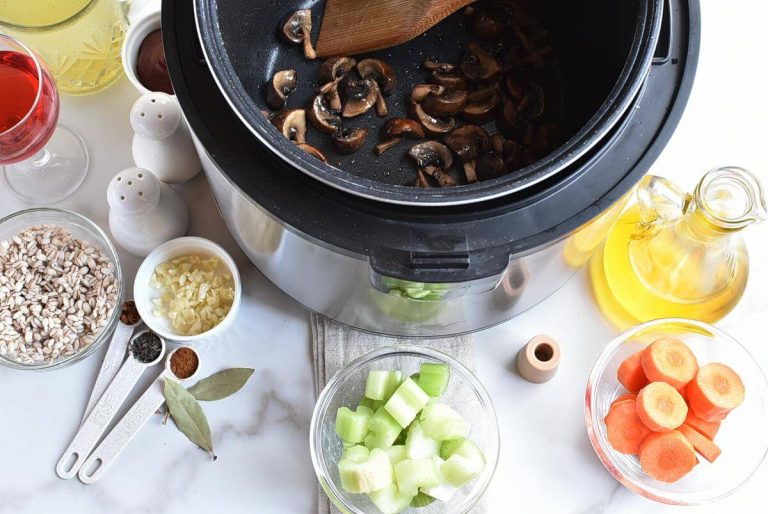 Step 2 - Instant Pot Beef аnd Barley Soup