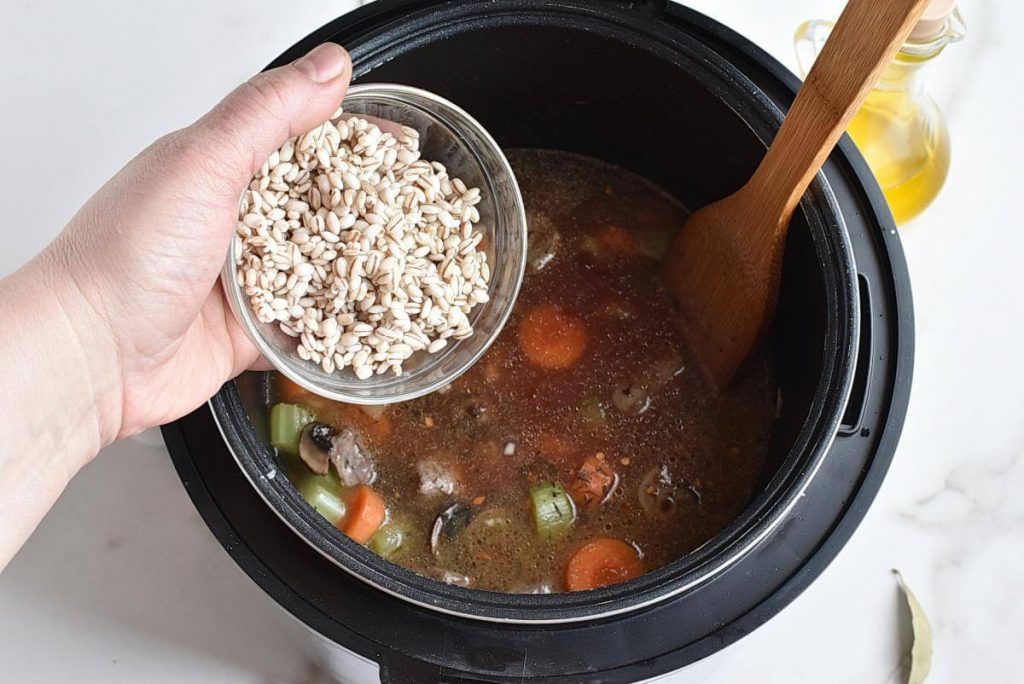 Instant Pot Beef аnd Barley Soup recipe - step 5