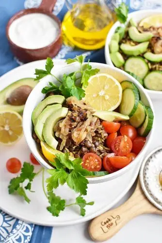 Instant Pot Mujadara