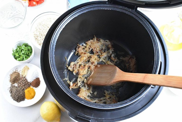 Step 2 - Instant Pot Mujadara