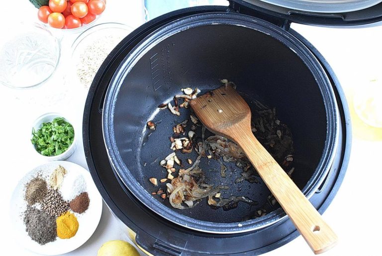 Step 4 - Instant Pot Mujadara