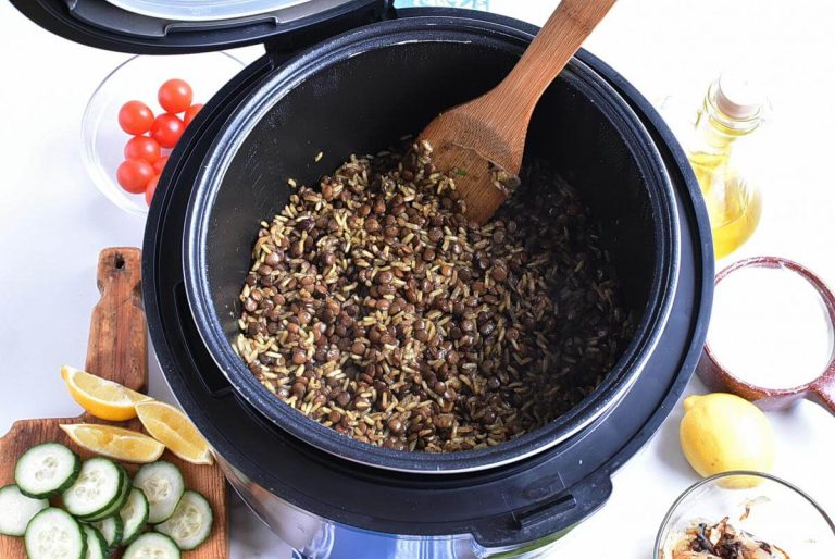 Step 6 - Instant Pot Mujadara