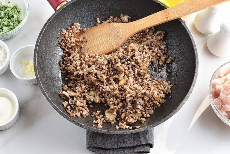 Step 1 - Lean Turkey Kotlety with Mushroom Filling