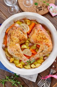 Maple Roasted Chicken Quarters